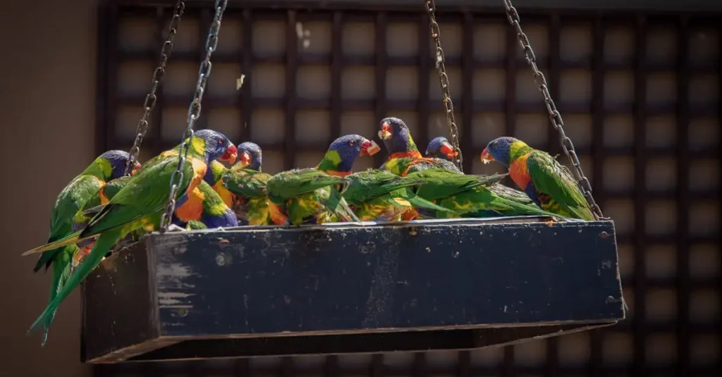 Découvrez le Loriquet : Couleurs vives et comportement