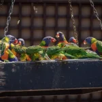 Découvrez le Loriquet : Couleurs vives et comportement